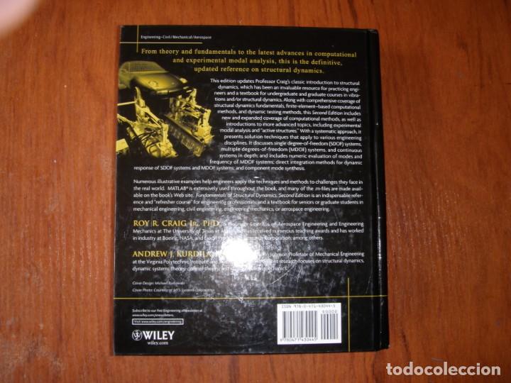Libros de segunda mano: LIBRO FUNDAMENTOS DE ESTRUCTURAS DIN&Aacute;MICAS IDIOMA INGL&Eacute;S - Foto 3