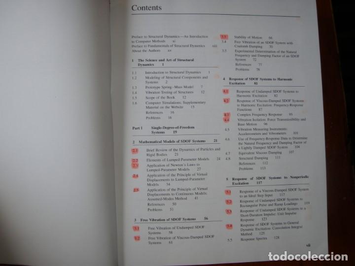 Libros de segunda mano: LIBRO FUNDAMENTOS DE ESTRUCTURAS DIN&Aacute;MICAS IDIOMA INGL&Eacute;S - Foto 4