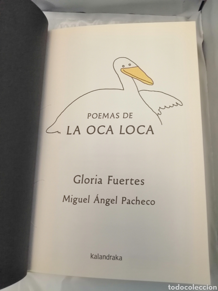 Libros de segunda mano: GLORIA FUERTES: POEMAS DE LA OCA LOCA (PRIMERA EDICI&Oacute;N) - Foto 3
