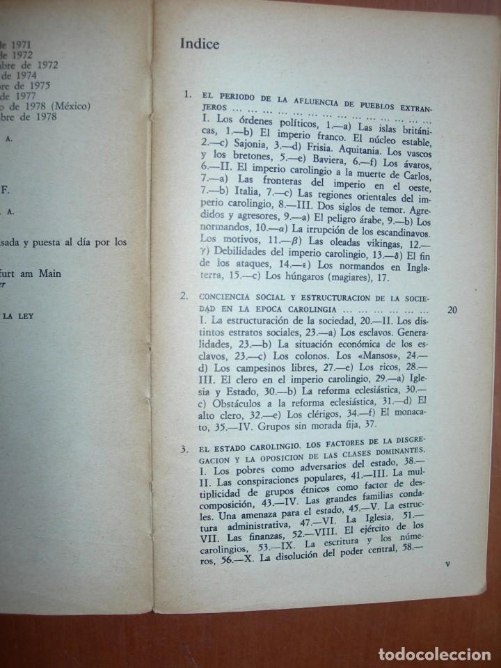 Libros de segunda mano: LA ALTA EDAD MEDIA / JAN DHONDT - Foto 3