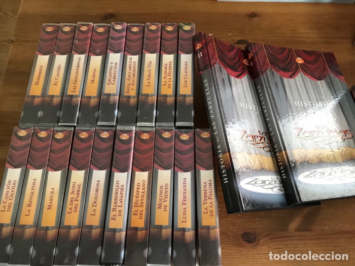 Libros de segunda mano: Historia de las Zarzuelas - 2 Tomos y 11 VHS - Foto 1