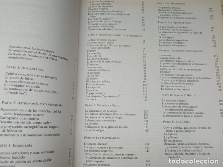 Libros de segunda mano: El genio de China. Autor: Robert K. G. Temple - Foto 2