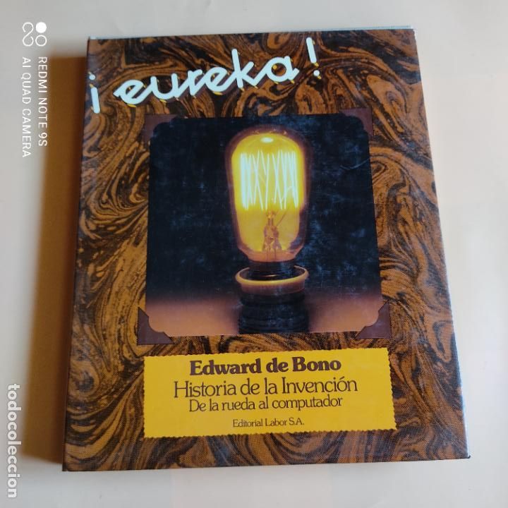 Libros de segunda mano: &iexcl; EUREKA &iexcl;. EDWARD DE BONO. EDITORIAL LABOR. 1975. PAGS. 247 - Foto 1