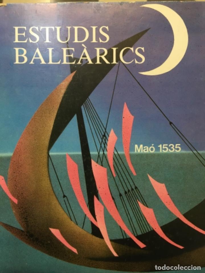 Libros de segunda mano: ESTUDIS BALEARICS, 18, MAO 1535, 1985