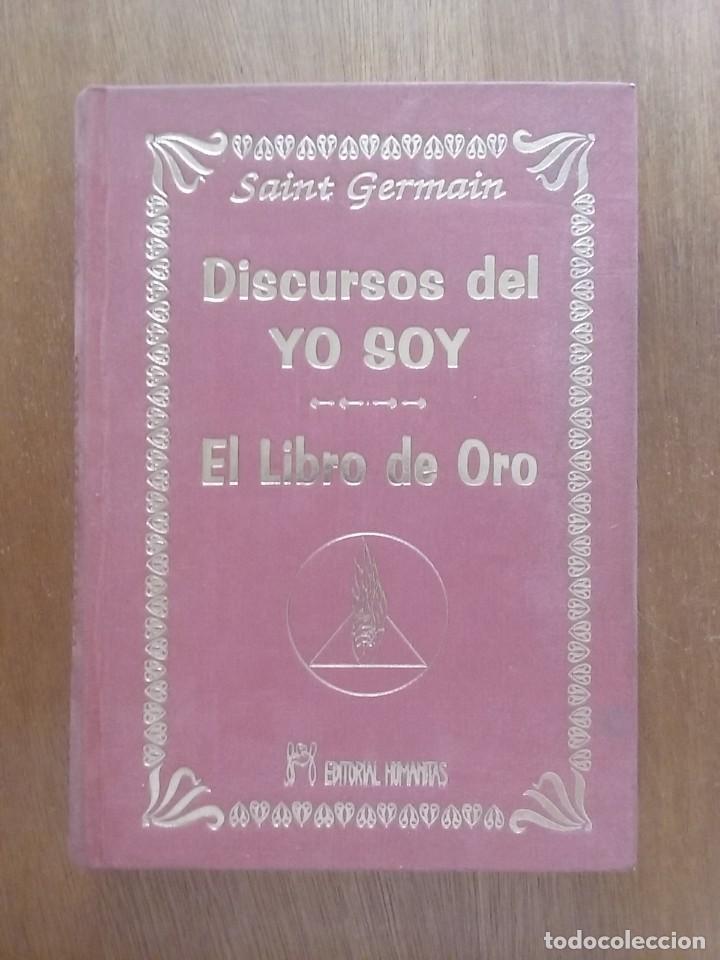 Libri di seconda mano: DISCURSOS DEL YO SOY, EL LIBRO DEL ORO, SAINT GERMAIN, EDITORIAL HUMANITAS, 2003
