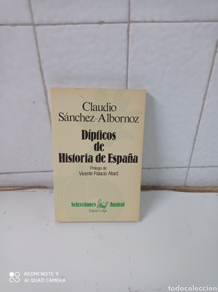 Libros de segunda mano: DIPTICOS DE HISTORIA DE ESPA&Ntilde;A. CLAUDIO S&Aacute;NCHEZ-ALBORNOZ - Foto 1