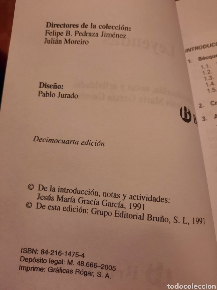 Libros de segunda mano: Leyendas. Gustavo Adolfo Becquer. - Foto 3