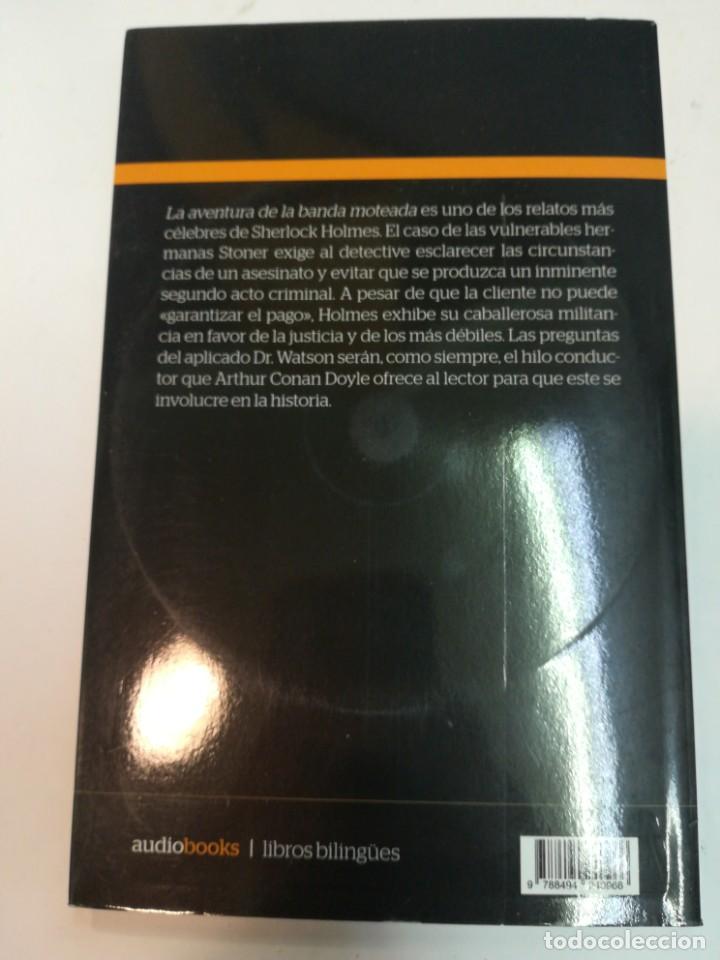 Libros de segunda mano: ARTHUR CONAN DOYLE Sherlock Holmes (ingl&eacute;s/castellano +CD) SA3819 - Foto 2