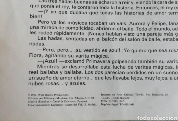 Libros de segunda mano: La bella durmiente del bosque / Walt Disney - Foto 2