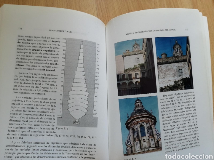 Libros de segunda mano: Visi&oacute;n y representaci&oacute;n curvil&iacute;nea del espacio - Foto 3