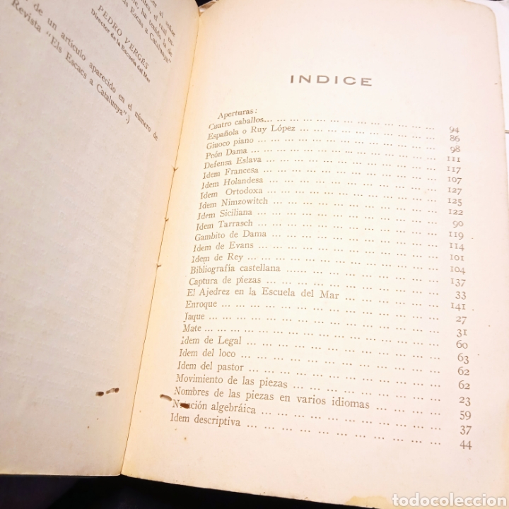 Libros de segunda mano: SEMILLA DE AJEDREZ - J. B. S&Aacute;NCHEZ P&Eacute;REZ - 1a ed. 1933 #CJ6 - Foto 5