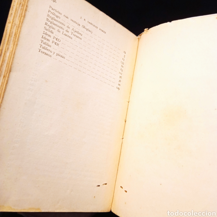 Libros de segunda mano: SEMILLA DE AJEDREZ - J. B. S&Aacute;NCHEZ P&Eacute;REZ - 1a ed. 1933 #CJ6 - Foto 6
