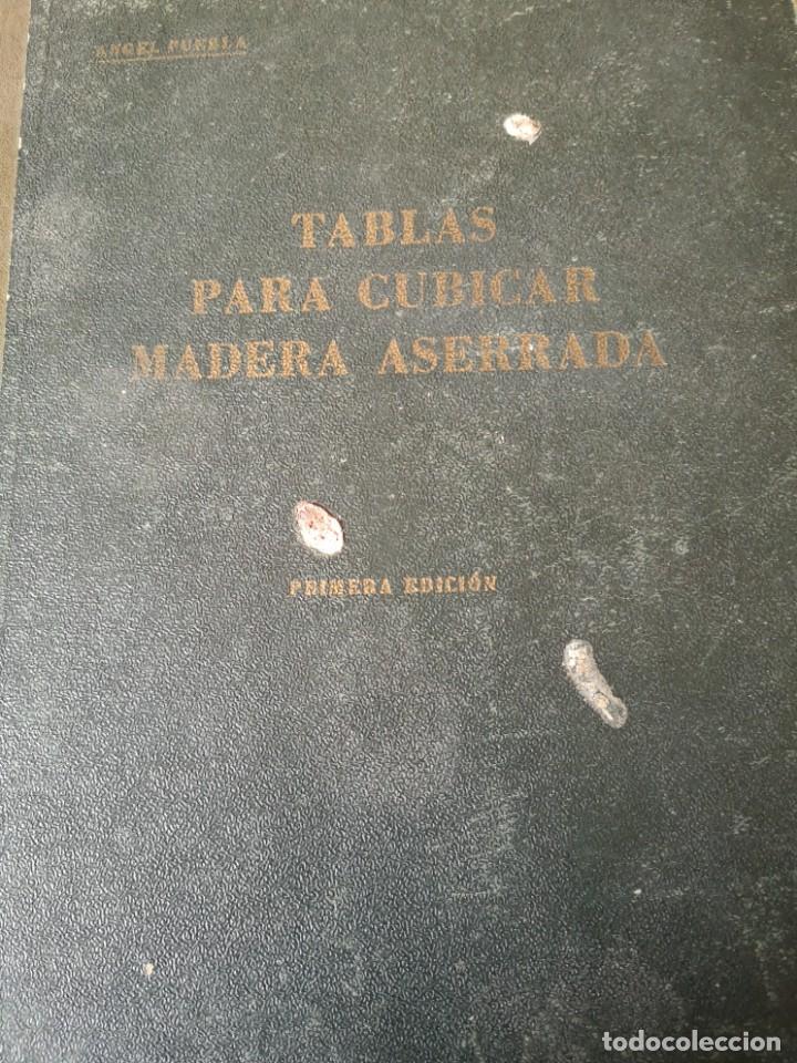 Libros de segunda mano: Libro tablas para cubicar madera aserrada - Foto 1