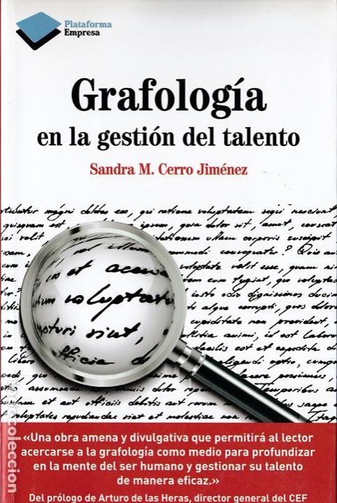 Libros de segunda mano: Grafolog&iacute;a en la gesti&oacute;n del talento / Sandra M. Cerro Jim&eacute;nez - Foto 1