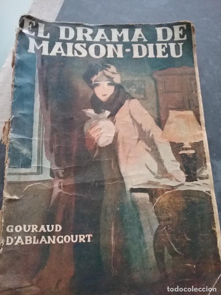 Libros de segunda mano: Colecci&oacute;n aventura. El drama de maison-dieu. A&ntilde;o 1925 (406--1)