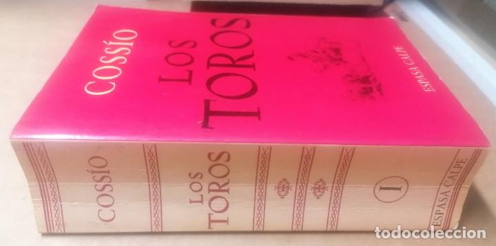 Libros de segunda mano: Coss&iacute;o, Los toros, Espasa Calpe, tomo I, 1995 - Foto 2