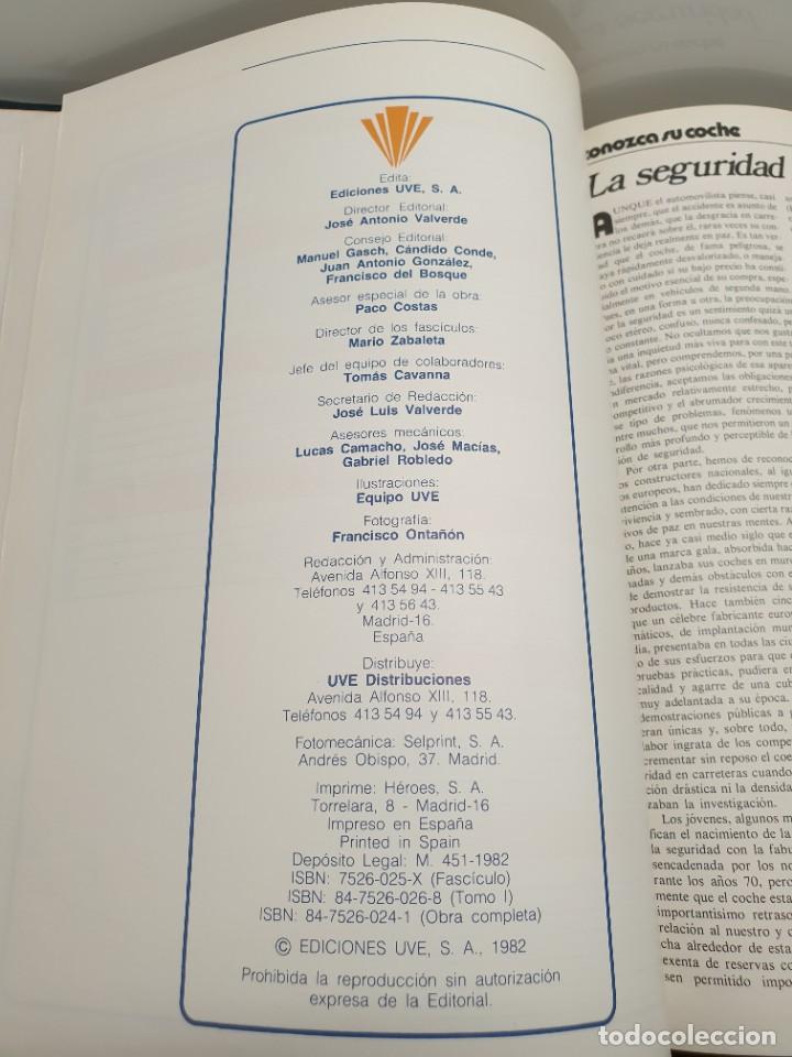 Libros de segunda mano: Bricolaje del Autom&oacute;vil Tomo 3. Ediciones Uve 1982 - Foto 4
