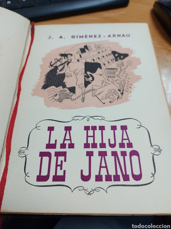 Libros de segunda mano: La hija de jano - J.A. Gim&eacute;nez Arnau - Foto 3