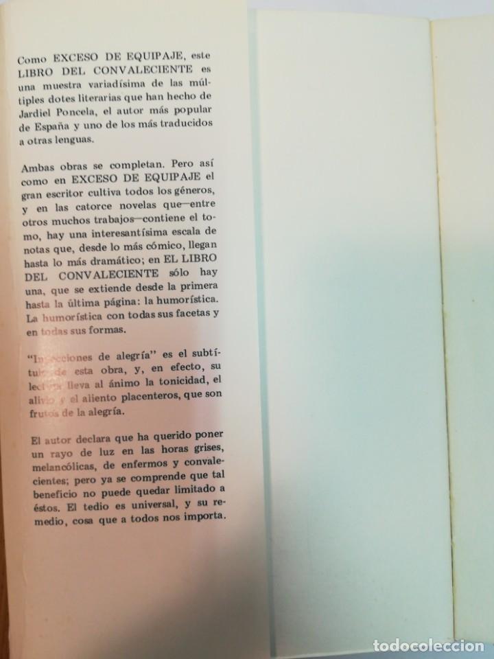 Libros de segunda mano: ENRIQUE JARDIEL PONCELA El libro del convaleciente SA3867 - Foto 2