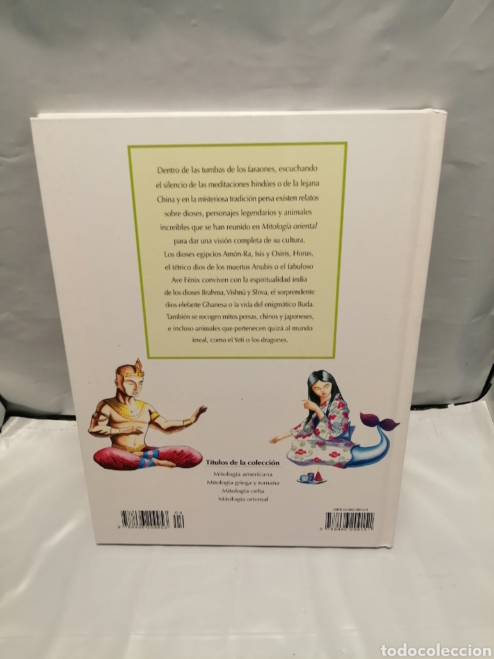 Libros de segunda mano: MITOLOG&Iacute;A ORIENTAL (TAPA DURA, COMO NUEVO) - Foto 2