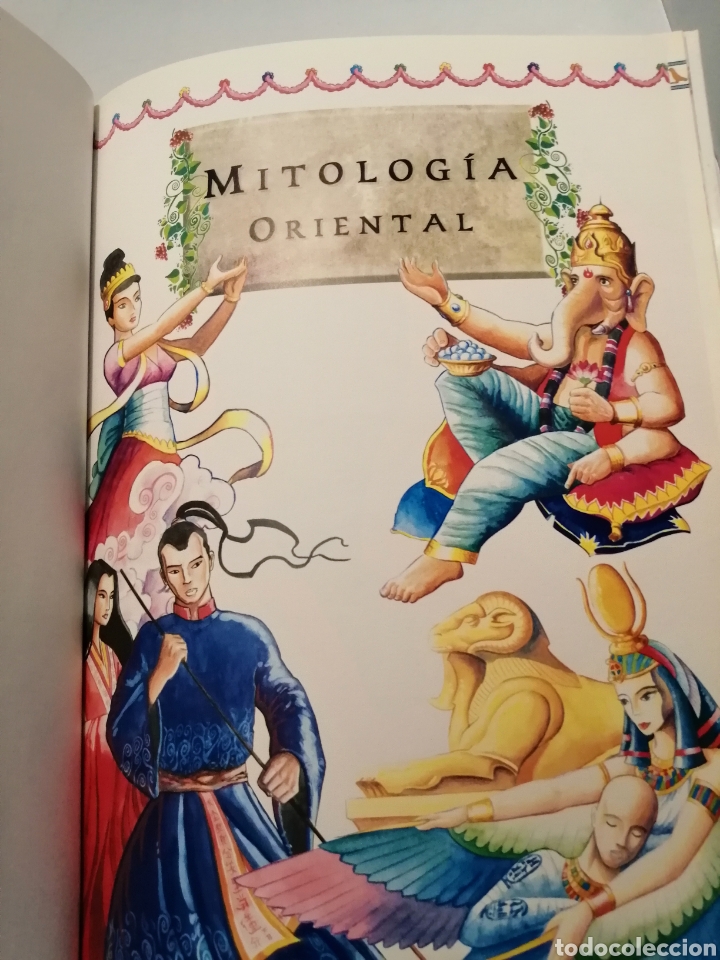 Libros de segunda mano: MITOLOG&Iacute;A ORIENTAL (TAPA DURA, COMO NUEVO) - Foto 3