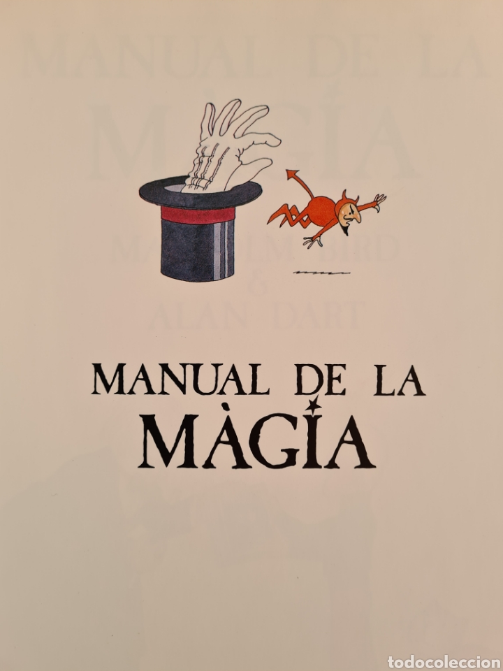 Libros de segunda mano: Manual de la M&agrave;gia - Malcolm Bird & Alan Dart - Barcanova - Foto 12