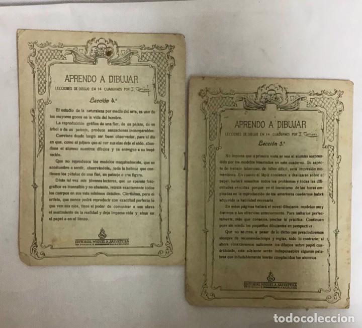 Libros de segunda mano: APRENDIENDO A DIBUJAR, CUADERNOS - Foto 2