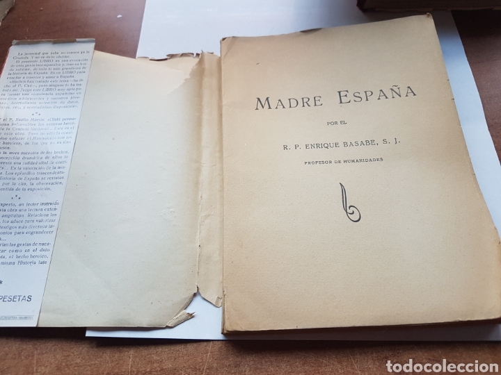 Libros de segunda mano: Madre Espa&ntilde;a Enrique Basabe - Foto 1