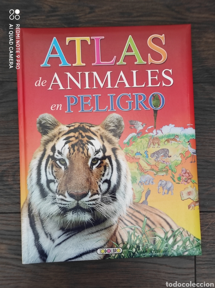 Libros de segunda mano: ATLAS DE ANIMALES EN PELIGRO - TODOLIBRO - Foto 1