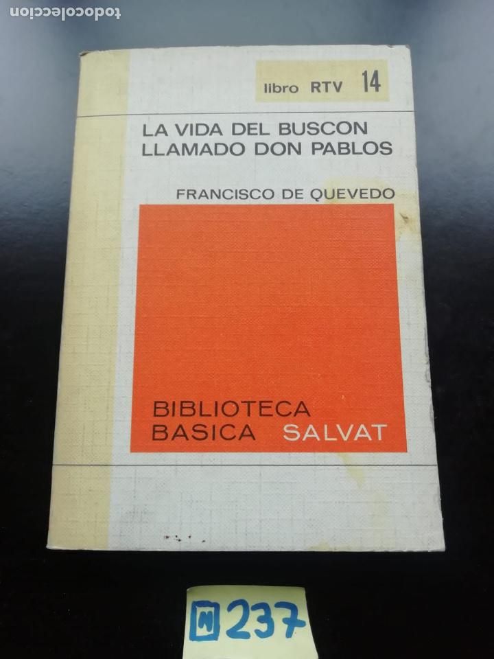 Libros de segunda mano: La vida del buscon llamado don pablos - Foto 1