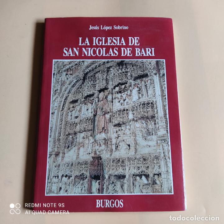 Libros de segunda mano: LA IGLESIA DE SAN NICOLAS DE BARI. JESUS LOPEZ SOBRINO. 2000. 86 PAGS. - Foto 1