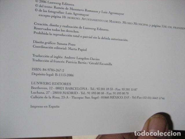 Libros de segunda mano: Luis Agromayor, El honrado comercio en Madrid, Lunwerg, 2006 - Foto 7