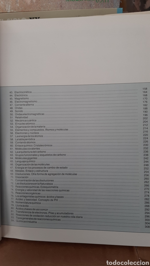 Libros de segunda mano: CIENCIAS EXATAS Y EXPERIMENTALES PLANETA VER SUMARIO - Foto 3
