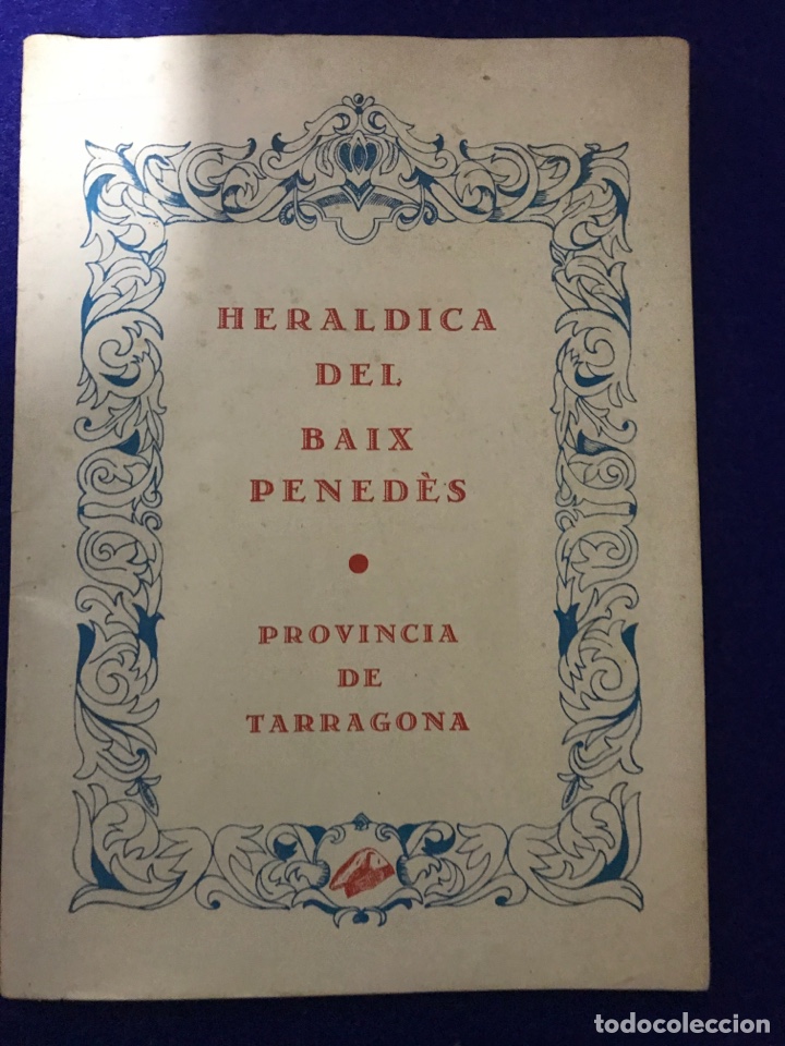 Libros de segunda mano: Her&aacute;ldica del Baix Penedes - Foto 1