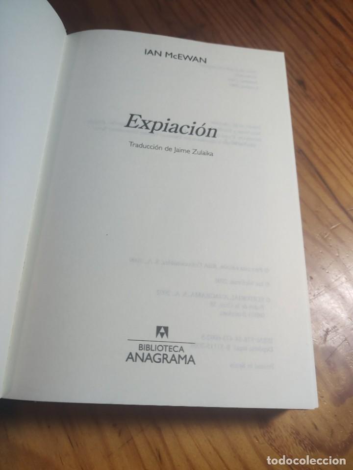 Libros de segunda mano: IAN McEWAN - EXPIACI&Oacute;N - Biblioteca Anagrama 2009 - Foto 3