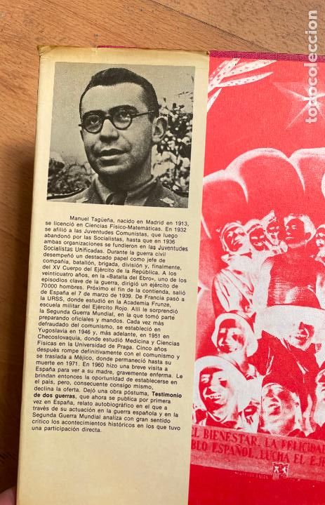 Libros de segunda mano: TESTIMONIO DE DOS GUERRAS, Manuel Tague&ntilde;a Lacorte - Foto 6