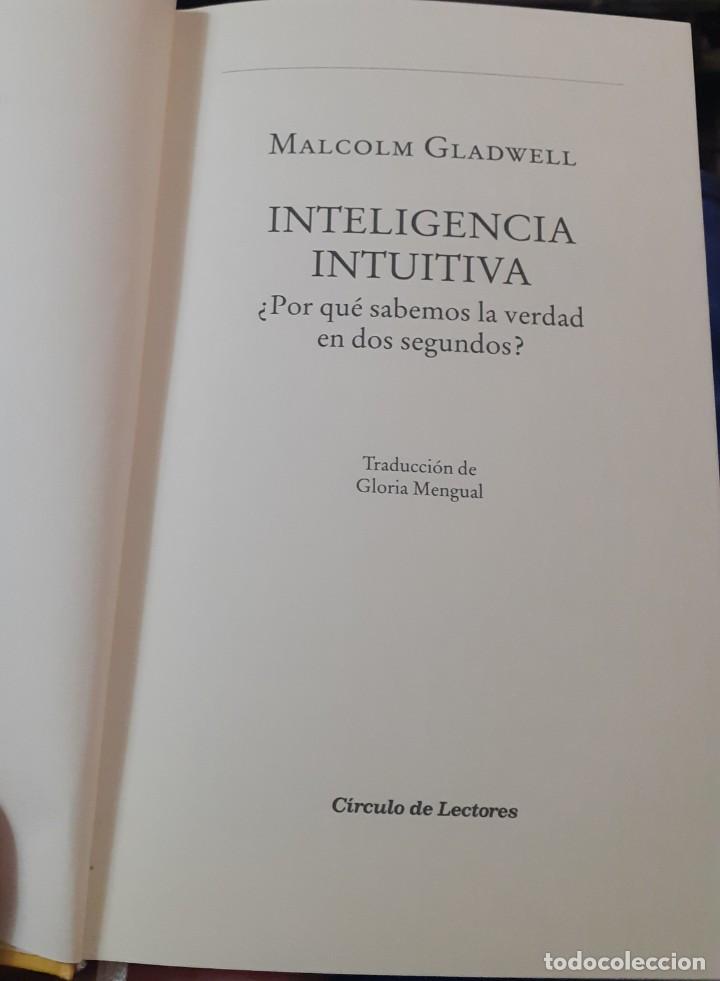 Libros de segunda mano: Libro La inteligencia intuitiva de Malcolm Gladwell - Foto 2