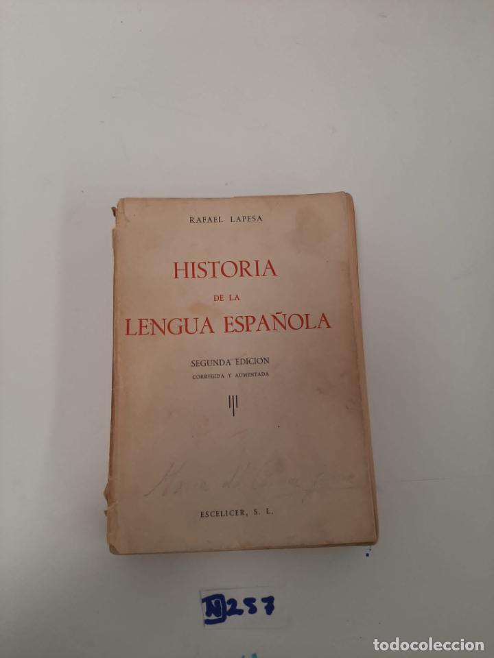 Libros de segunda mano: Historia de la lengua espa&ntilde;ola - Foto 1