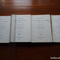 Libros de segunda mano: ADICCIONES DICCIONARIO HISTÓRICO ILUSTRES PROFESORES BELLAS ARTES CEÁN BERMÚDEZ, CONDE VIÑAZA IV VOL