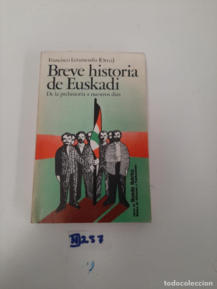 Libros de segunda mano: Breve historia de Euskadi - Foto 1