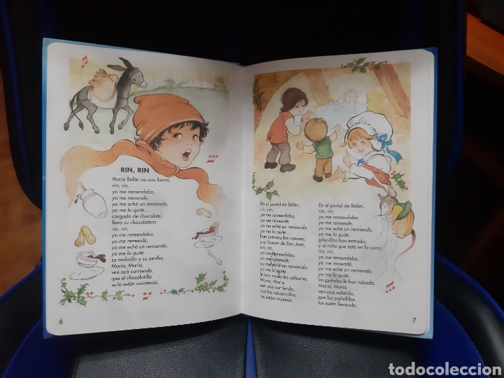 Libros de segunda mano: Libro Villancicos (Editorial Susaeta) 1.990 - Foto 3