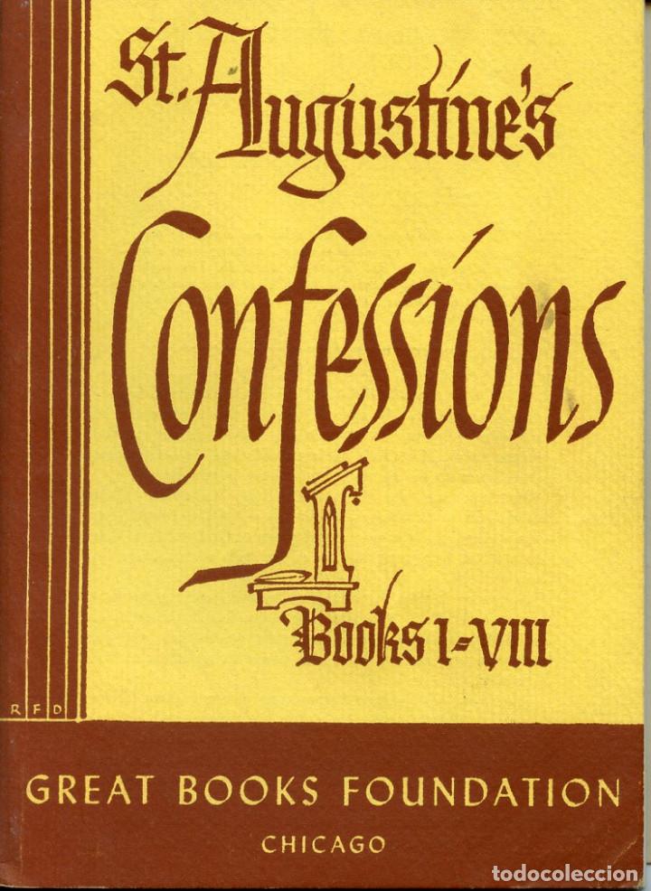 Libros de segunda mano: St. Augustines Confessions. Chicago: Great Books Foundation, 1948 - Foto 1