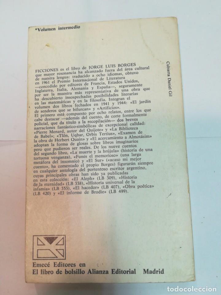 Libros de segunda mano: JORGE LUIS BORGES Ficcciones SA3893 - Foto 2