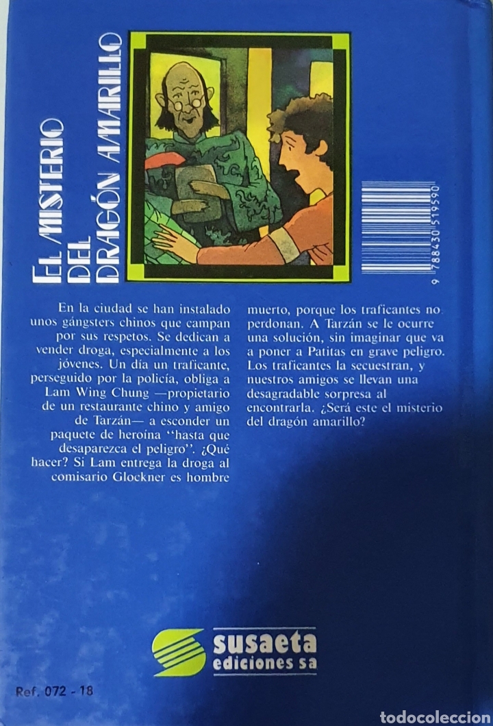 Libros de segunda mano: El misterio del drag&oacute;n amarillo stefan wolf - Foto 2