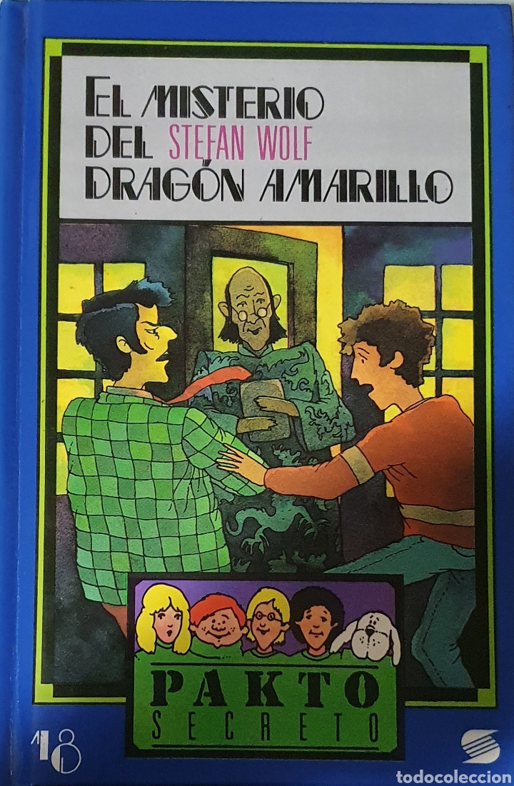 Libros de segunda mano: El misterio del drag&oacute;n amarillo stefan wolf - Foto 1
