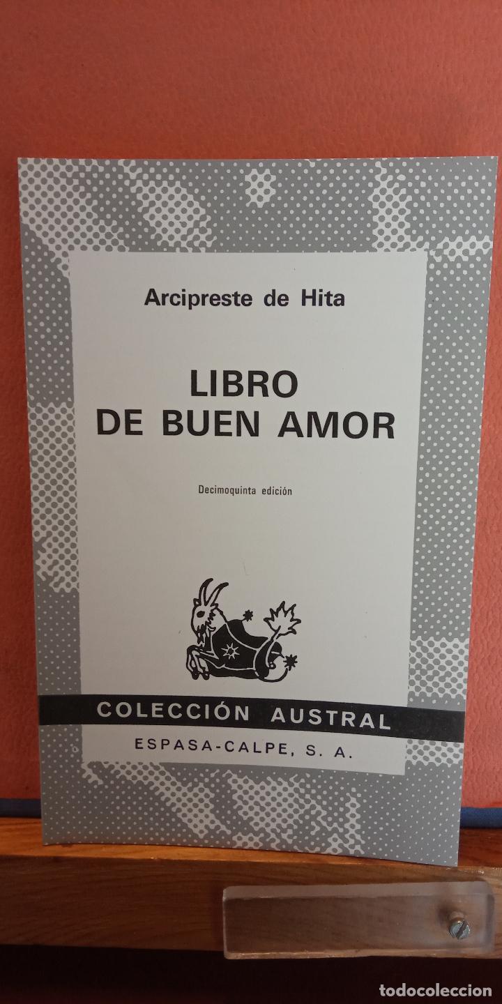 Libros de segunda mano: LIBRO DE BUEN AMOR. ARCIPRESTE DE HITA. ESPASA-CALPE,S.A. - Foto 1