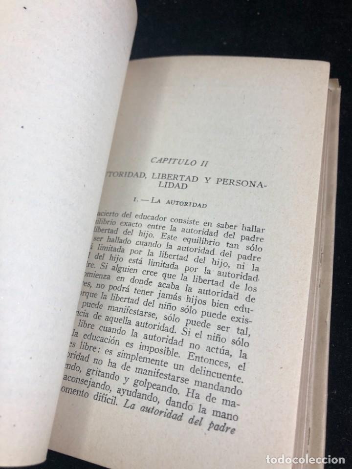 Libros de segunda mano: PEDAGOG&Iacute;A DEL HOGAR. JERONIMO DE MORAGAS. Ediciones La Gacela 1942 - Foto 12