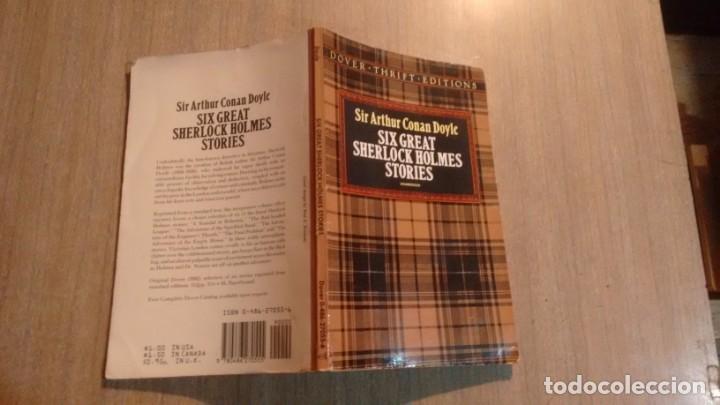 Libros de segunda mano: SIR ARTHUR CONAN DOYLE - SIX GREAT SHERLOCK HOLMES STORIES - - Foto 1