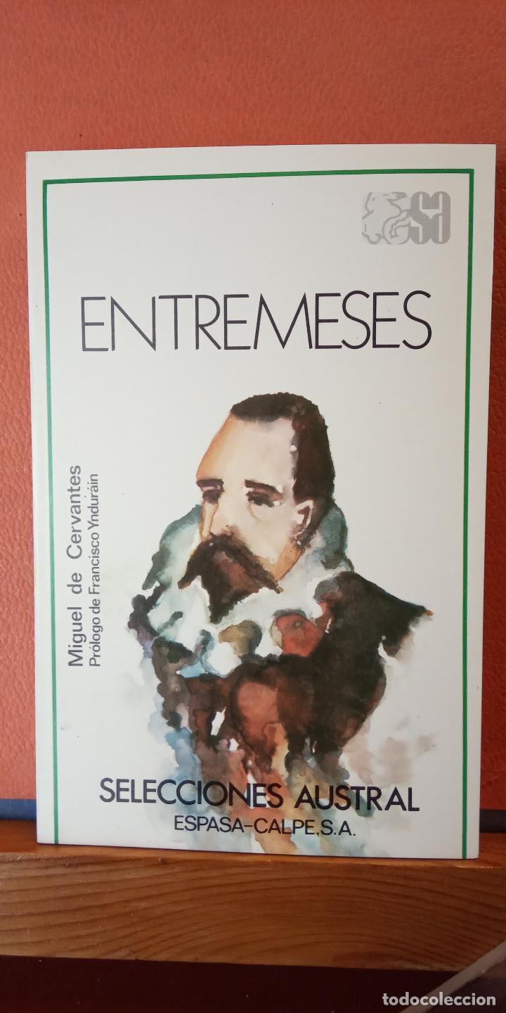 Libros de segunda mano: ENTREMESES. MIGUEL DE CERVANTES. ESPASA-CALPE, S.A. - Foto 1