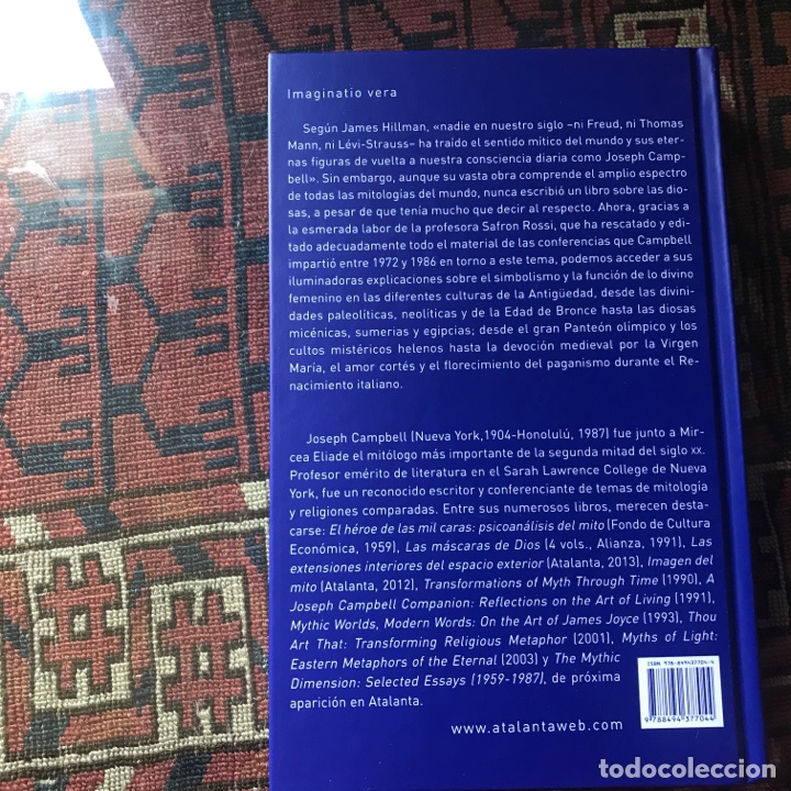 Libros de segunda mano: Diosas. Joseph Campbell. Atalanta. Como nuevo - Foto 3